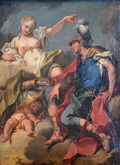Marte e Venere da Giambattista Pittoni